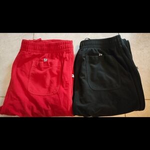 2 Velvet Adidas Pants Size Large